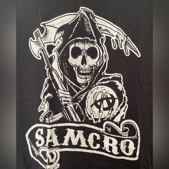 Sons of Anarchy black T-Shirt official show merch (L) - Picture 2 of 4